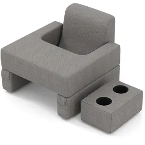 CostwayEnsemble de Coussin de Lecture 3 Pièces Bureau Portable Extra L... pas cher
