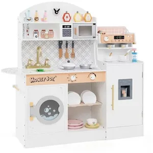 Costway Cuisine Enfants 3 Ans+ 26 Accessoires Xxl 106 X 30 X 105 Cm (L...Vendu parcostway
