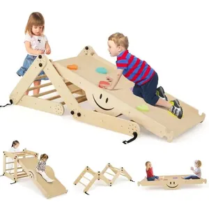 COSTWAY Jouet D'escalade Costway 5 En 1 : Toboggan, Bascule, Rampe D'e...Vendu parcostway