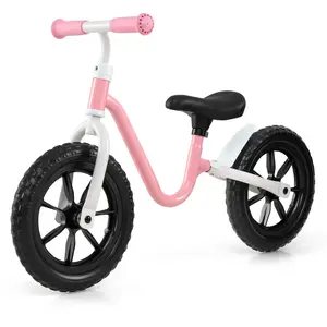 CostwayVélo d'Équilibre de 30CM sans Pédales avec Guidon et Siège Régl... pas cher