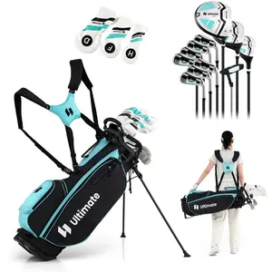 CostwaySet Complet de Clubs de Golf pour Femmes 15 Pièces Droitier ave... pas cher
