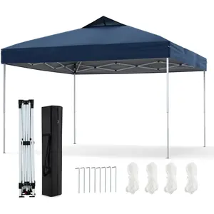 CostwayTonnelle de Jardin Pop-up 295x295CM Tente Réception Pliant avec... pas cher