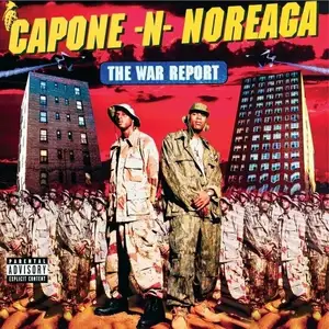 Comparateur de prix : Tommy Boy Capone-N-Noreaga - War Report (Clear With Red & Blue Splatter) (2 LP)