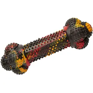 Comparateur de prix : Jouet pour chien Nylabone Strong Chew - Bacon Cheeseburger M Marron M 983321EU