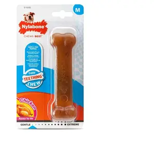 Nylabone Jouet pour chien Taille M Poulet Thermoplastique Chiots TU