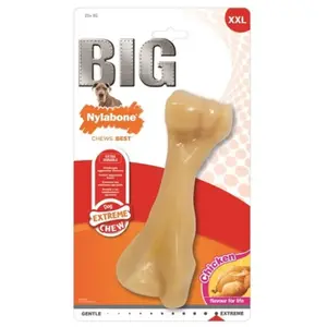 Comparateur de prix : Nylabone Jouet pour chien Extreme Chew Big Nylon Viande de boeuf TU