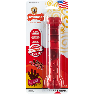 Nylabone Extreme Textured Denta Os avec goût de boeuf Jerky Taille L ChienVendu paramazon