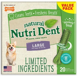 Lot de 10 jouets pour chien Nylabone Nutri Dent Large TU TU