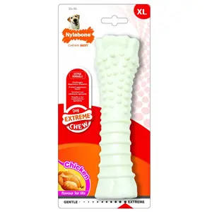 Comparateur de prix : Jouet Os Extra Durable Extreme Chew Pour Chien - Nylabone - Xl