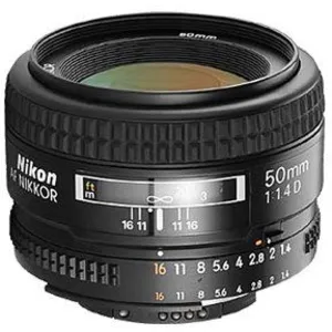 Comparateur de prix : Objectif reflex Nikon AF Nikkor 50 mm f/1.4 D