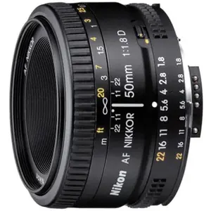 Comparateur de prix : Nikon AF-S NIKKOR 50mm f/1.8G SLR Objectif zoom standard Noir