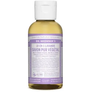 Savon liquide lavande Dr Bronner's 60 ml pas cher