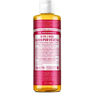 Savon liquide rose Dr Bronner's 240 ml