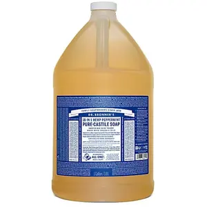Dr. Bronner's - Savon liquide Menthe 4000 ml unisex pas cher