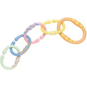 Comparateur de prix : Tolo Hochet Anneaux pour bébé x5