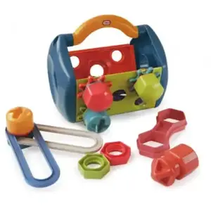 TOLO BIO Jeu d'encastrement formes caisse outils pas cher