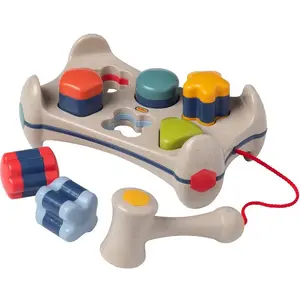 TOLO BIO Jeu d'encastrement formes banc à martelerVendu paravenue-des-jeux