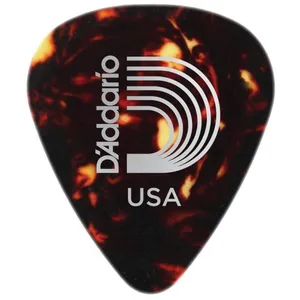D'Addario 1CSH4-25 - Médiators guitare Celluloïd - motif écaille, pack...