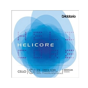 Daddario H514 3/4M - Corde seule (Do) violoncelle Helicore, manche 3/4, Medium