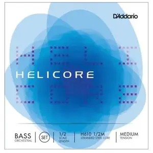 Comparateur de prix : D'Addario And Co Jeu Orchestre Helicore Manche 1/2 Medium Cordes contrebasse