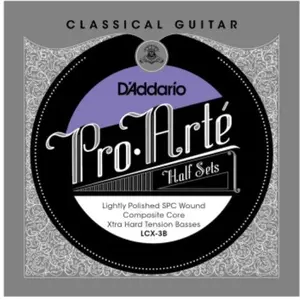 Comparateur de prix : D'Addario LCX-3B - Jeu de 3 cordes basses - Guitare Classique