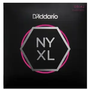Comparateur de prix : D'Addario Daddario Nyxl0942 Nickel Wound Super Light 09-42 Jeu De Cordes