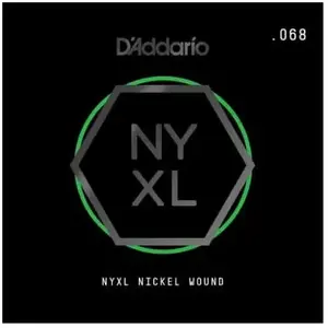 D'Addario And Co NYNW068 Nickel Wound Tirant 68