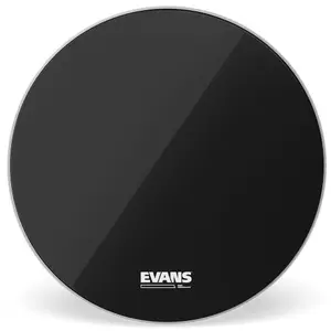 Evans BD16RB-NP EQ3 Resonant Black No Port 16" Black Peaux de résonance