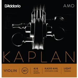 D'Addario KA310 4/4L - Kaplan Amo Jeu de cordes Violon 4/4 Light pas cher