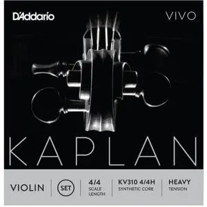 D'Addario KV310 4/4H - Jeu de cordes violon 4/4 Vivo, Heavy