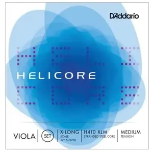Comparateur de prix : Daddario D'Addario And Co Jeu Helicore Extra-long Scale Medium Cordes alto