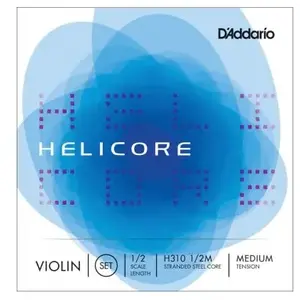 Comparateur de prix : D'Addario D'Addario H310 1/2M - Helicore Jeu Cordes Violon 1/2 Medium