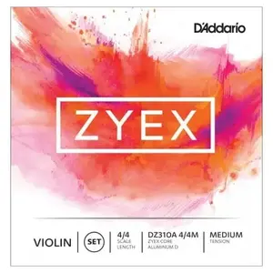 Comparateur de prix : D'addario And Co 4/4 Zyex Jeu Medium/re File Aluminium