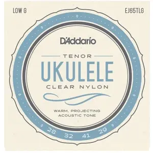 Comparateur de prix : Daddario And Co EJ65TLG Cordes pour Ukulélé Ténor Sol Grave Cordes pour ukulélé