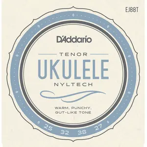 D'addario Nyltech EJ88T - Jeu de cordes ukulélé Ténor