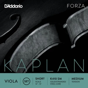 D'Addario Alto Kaplan Jeu De Cordes Short Scale De Tension