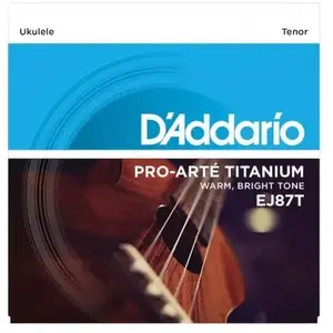 D'addario Pro Arté Titanium EJ87T - Cordes ukulélé Ténor pas cher