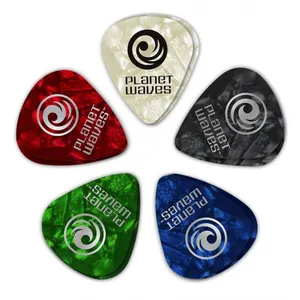 Comparateur de prix : D'Addario Planet Waves 1CAP2-25 Pearl Pack de 25 Médiators Léger