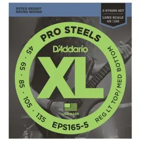 Comparateur de prix : D'Addario Daddario EPS165-5 jeu de cordes pour guitare basse électrique 5 cordes
