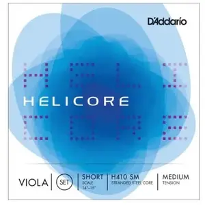 D'Addario H410 SM - Jeu de cordes alto Helicore, Short Scale, Medium
