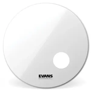 Comparateur de prix : Evans BD22RSW EQ3 Reso Smooth White peau de grosse caisse 22 pouces