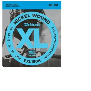 D'Addario D'Addario EXL150H Nickel Wound High-Strung/Nashville Tuning 10/26