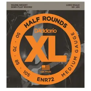 Comparateur de prix : D'Addario Daddario Enr72 Jeu De Cordes Pour Guitare Basse Électrique