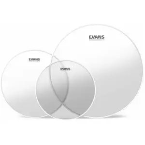 Comparateur de prix : Evans ETP-G1CLR-S - Pack Peaux G1 12 13 16 Transparente Standard Pack de peaux