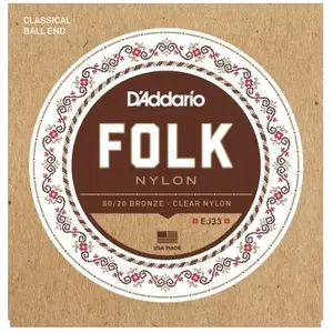 Comparateur de prix : D'Addario Daddario Ej33 Jeu De Cordes Pour Guitare Classique