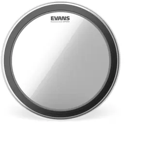 Evans Evans Bd24gmad - Peau De Grosse Caisse Gmad Transparente, 24 Pouces pas cher