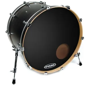 Evans BD18RONX - Peau de résonance de grosse caisse ONYX, 18 pouces pas cher