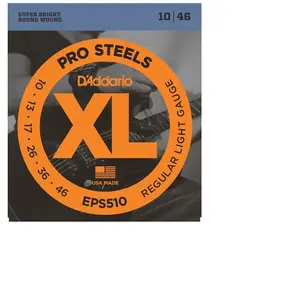 Comparateur de prix : D'Addario Daddario Eps510 Jeu De Cordes Pour Guitare Électrique