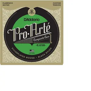 Comparateur de prix : D'Addario And Co EJ25b Pro Arte Composite Core Flamenco Custom Tension