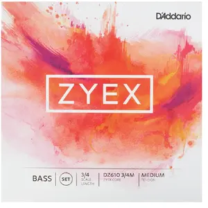 Comparateur de prix : Daddario D'Addario DZ610 3/4M - Zyex Jeu Cordes Contrebasse 3/4 Medium